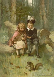 Les enfants dans les bois